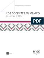 Los Docentes en México. Informe 2015