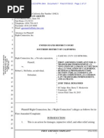 Right Connection v. McGinley - Lifestyles Trademark Complaint PDF