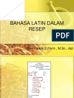 Bahasa Latin Dalam Resep PDF