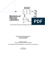 Mechanics of Materials Laboratory