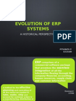 Evolution of Erp Systems: A Historical Perspective