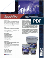 Davco K11 Rapid Plug Datasheet PDF