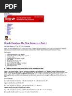 Oracle Database 12c New Features - Part 1