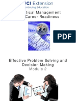 MODULE 2 - 3 Problem Solving