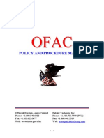 OFAC Policy & Procedure Manual 2011