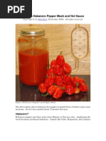 Download How to Make Habanero Pepper Mash and Hot Sauce by Bob Hurt SN27415695 doc pdf