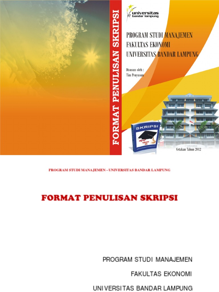 Format Penulisan Skripsi Ubl