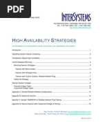 High Availability Strategies