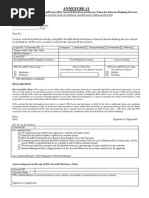 RHB Token Replacement Request Form | PDF | Cyberspace | Computer Security
