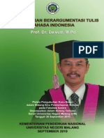 Pembelajaran Berargumentasi Tulis Bahasa Indonesia - Prof. Dr. Dawud, M.PD