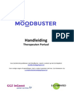 Handleiding MoodBuster - TherapeutenPortaal