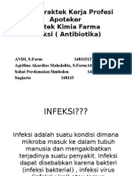 Tugas Praktek Kerja Profesi Apoteker Apotek Kimia Farma Infeksi (Antibiotika)