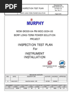 Function Test Procedure for Instruments | PDF | Specification ...