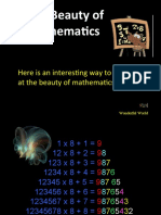 The Beauty of Mathematics