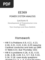 Power System Analysis: Development of Transmission Line Models Tom Overbye and Ross Baldick