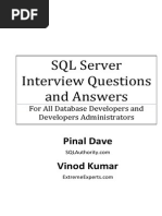 SQ L Server 2008 Interview Questions Answers