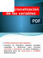 Operacionalizacion de Las Variables (15A)