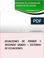 ECUACIONES