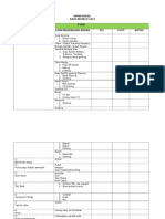 Open-House Raya Brunch 2015 Food Menu Lauk-Pauk/Bahan-Bahan PIC Cost Notes