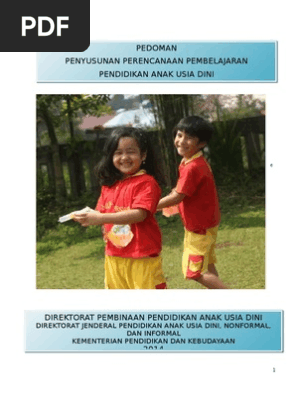 Tujuan Perencanaan Pembelajaran Anak Usia Dini - Cara Mengajarku