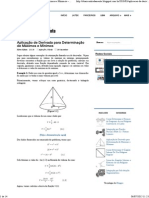 Aplicação de Derivada para Determinação de Máximos e Mínimos O Baricentro Da Mente