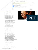 CÁLICE - Chico Buarque - Letras.mus.Br