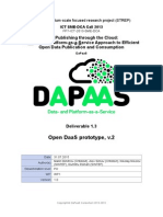 DaPaaS D1.3: Open DaaS Prototype, v.2