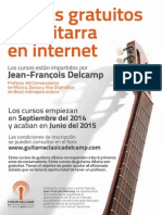 Cursos Gratuitos de Guitarra en Internet 2014 - Delcamp