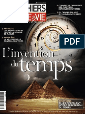 L'invention du temps