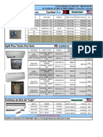 08 LISTA DE PRECIOS DE EQUIPOS DE A.A 2014 COMFORTSTAR E22 y R410A PDF