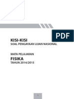 Kisi-kisi un ipa fisika smp 2015