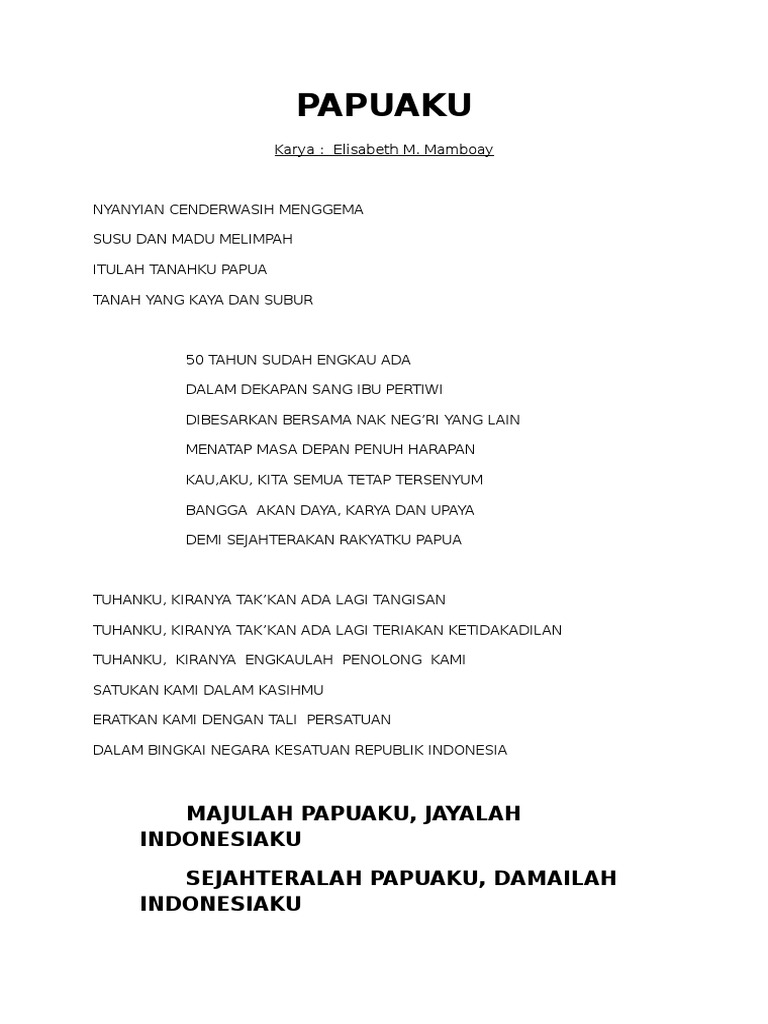 Papuaku Puisi
