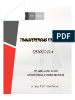 Para Corroborar Las Transferencias Presupuestales PDF