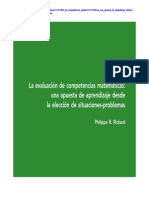 evaluación de competencias matematicas