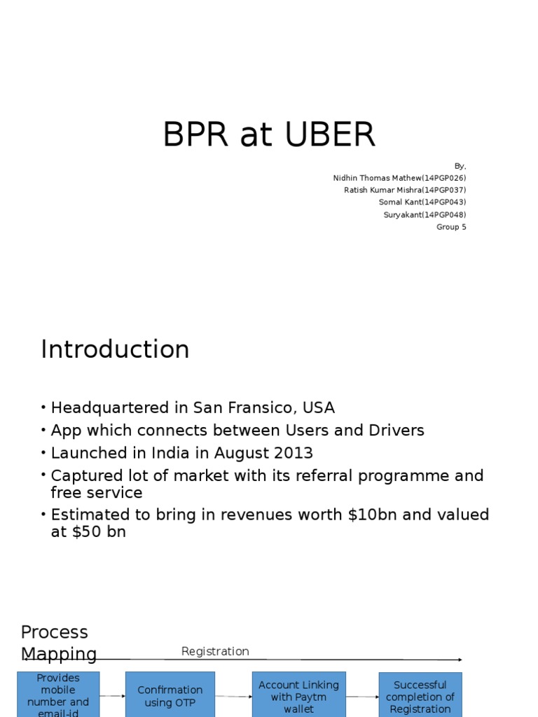 Uber Driver Registration Overview | PDF