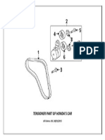 Tensioner Part of Honda