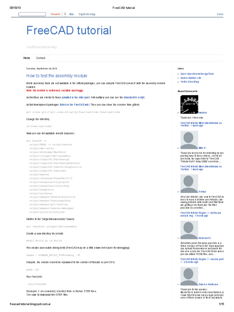 Freecad Tutorial Pdf Euclidean Vector Piston
