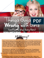 Things Guys Get Wrong With Girls Free PDF Girls Chase