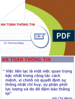 ChƯƠng 2 an ToÀn ThÔng Tin