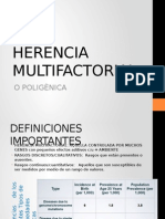Herencia Multifactorial U