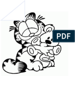 Dibujo Garfield 