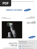 Samsung S3500 User Manual