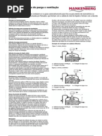 Válvulas de purga e ventilação