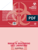 OMS - 3era Edición 2005 -Manual de Bioseguridad en El Laboratorio