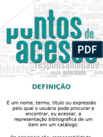 Pontos de Acesso