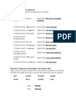 Exercise 1. Simple Past Verb To Be.: Yesterday