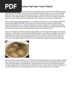 Download Cara Memasak Daging Sapi Agar Cepat Empuk by ilmugayahiduppusat SN274246671 doc pdf