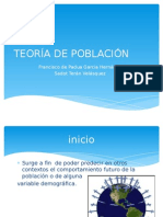 Teoría de Población