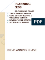 The Planning Process