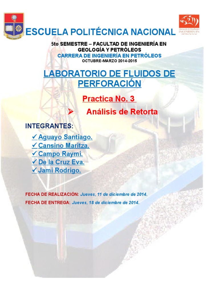 Analisis de Retorta | PDF | Líquidos | Agua